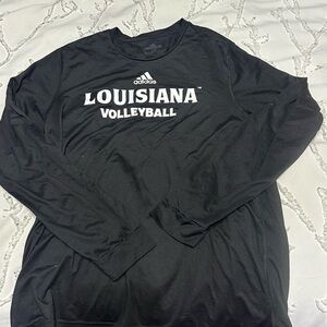 Black Louisiana volleyball long sleeve